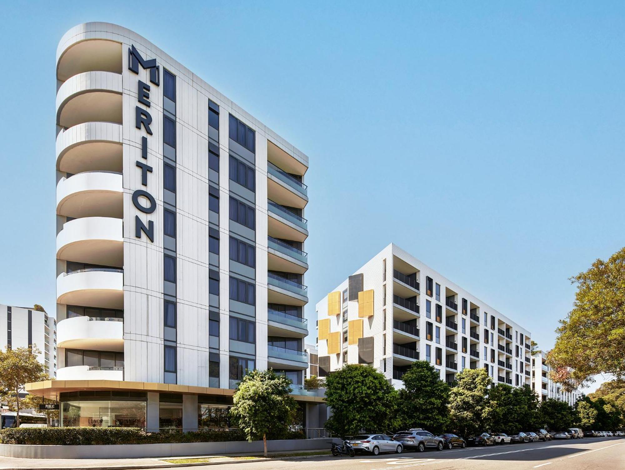 Meriton Suites Coward Street, Mascot Sydney Exteriör bild Meriton Suites